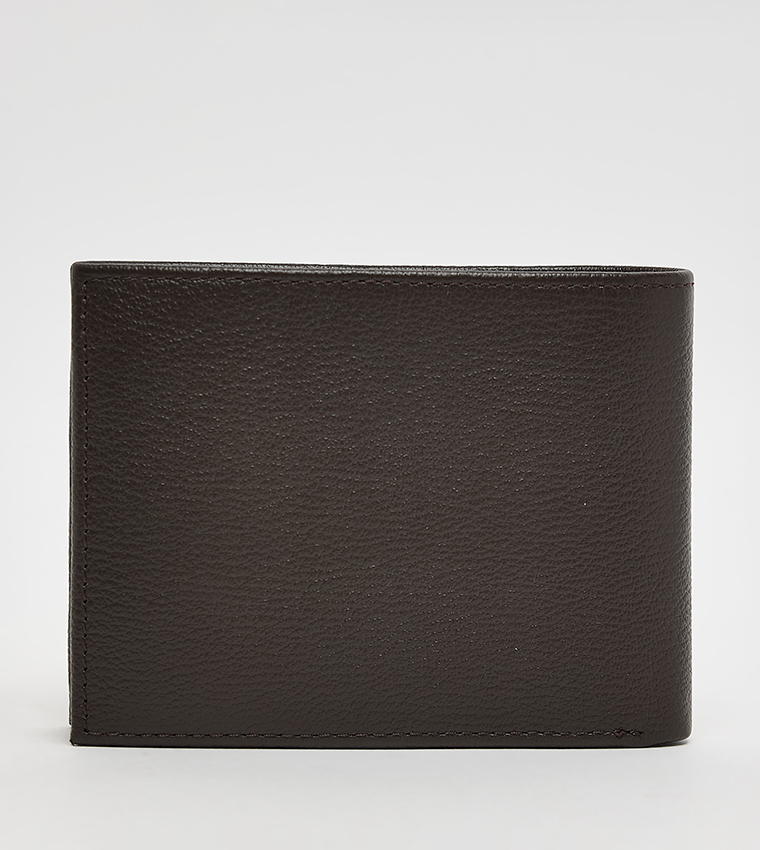 Logo Detail Bi-Fold Wallet