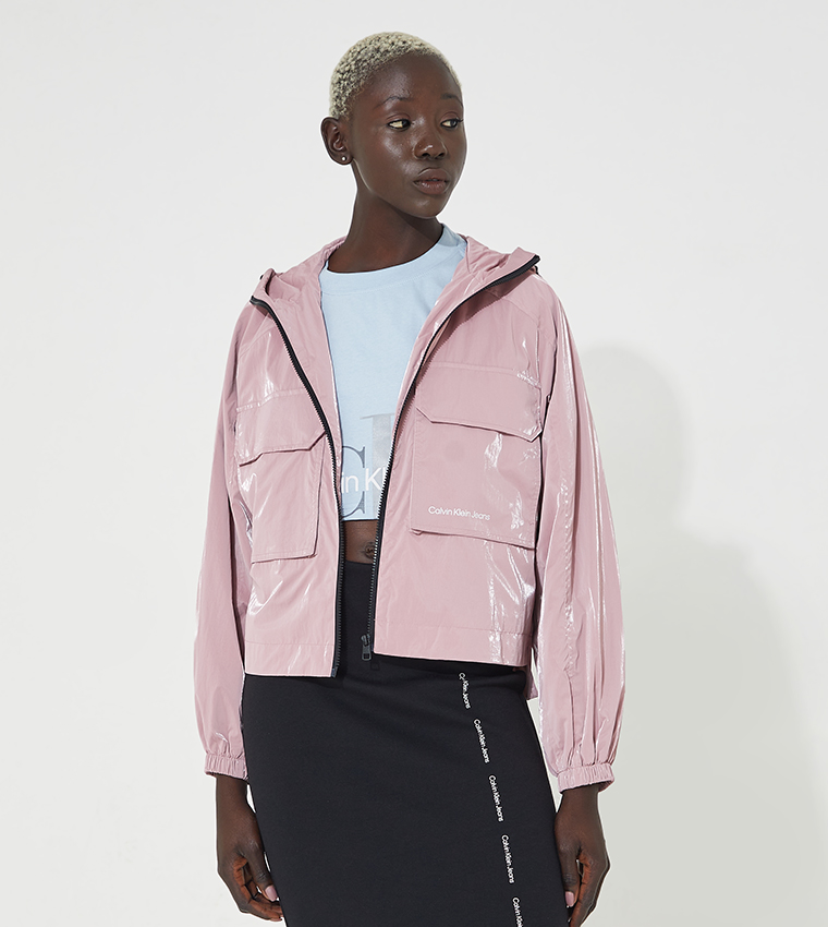 Calvin klein pink sale jacket