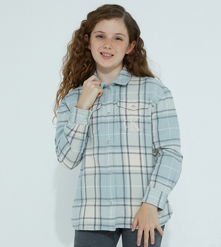 Calvin klein checkered shirts hotsell