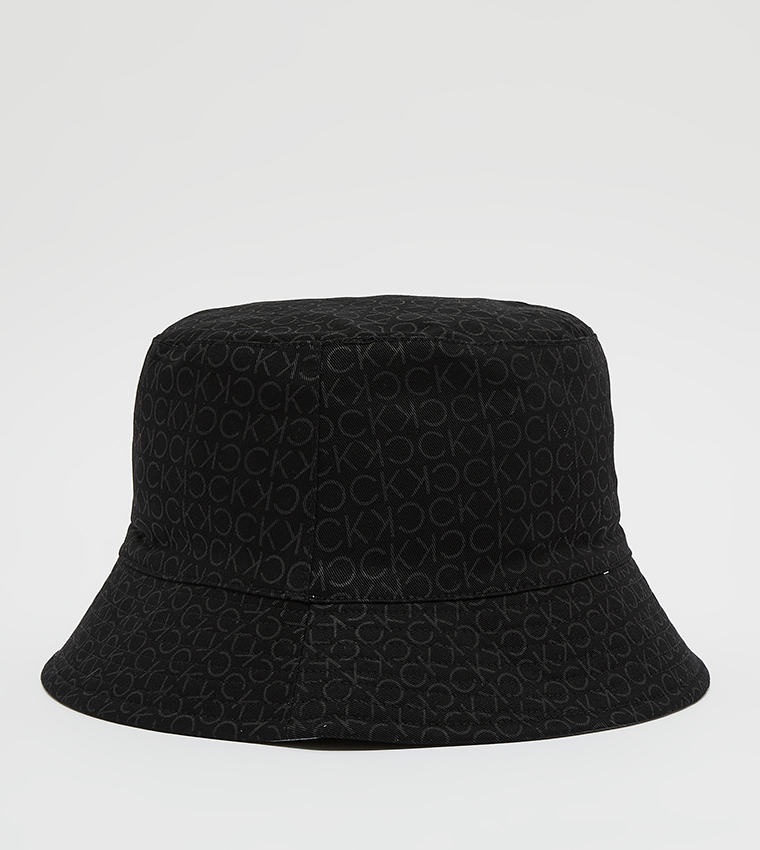 Buy Calvin Klein Logo Printed Hat In Black | 6thStreet Oman