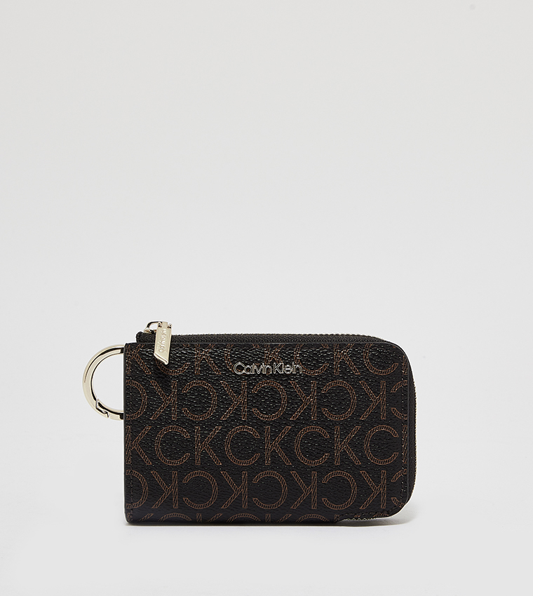 Calvin klein store wristlet pouch