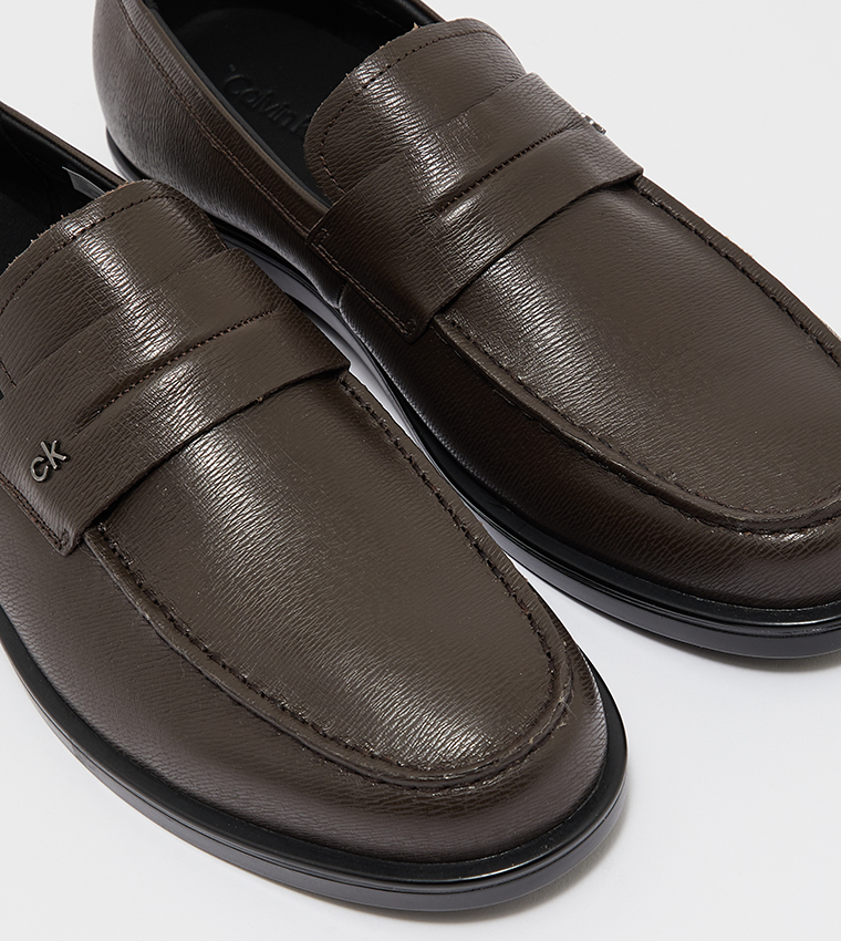 Calvin klein deals penny loafers