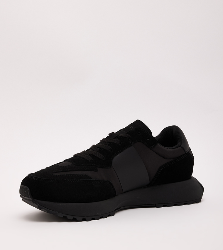 Solid Low Top Sneakers