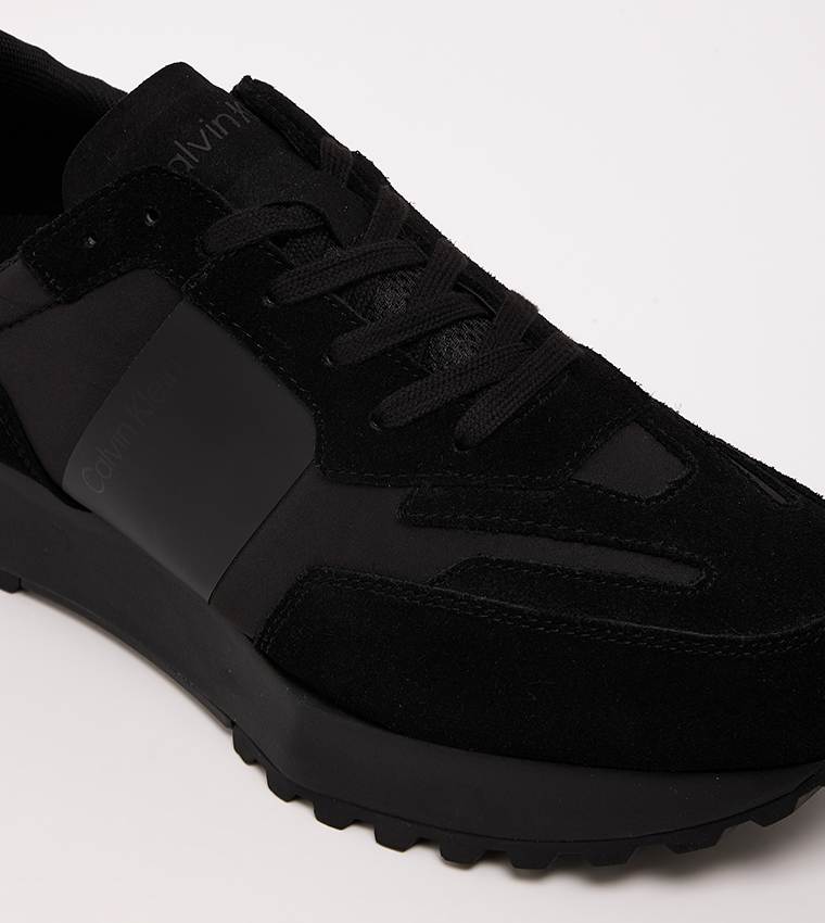 Solid Low Top Sneakers