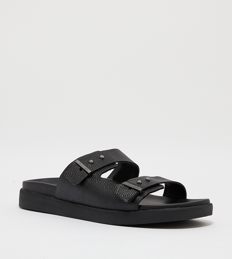 Calvin klein discount two strap sandals