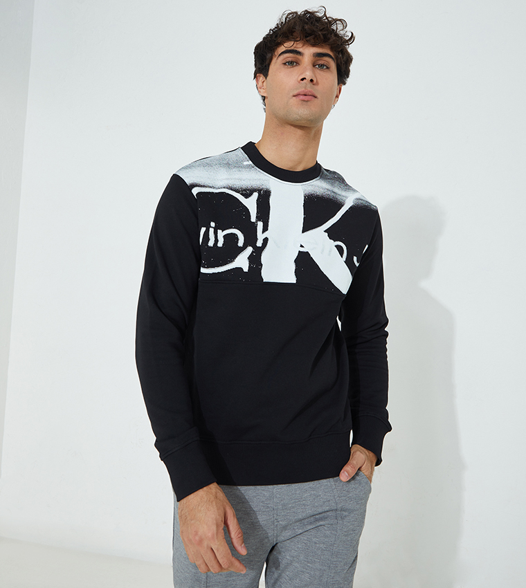 Blown Up Ck Crew Neck T-Shirt