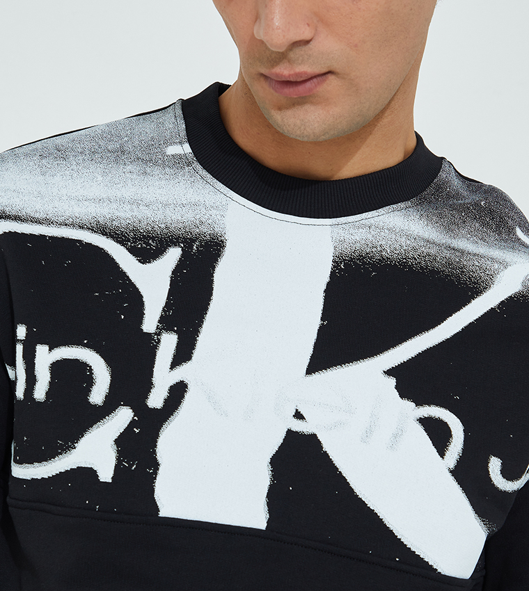 Blown Up Ck Crew Neck T-Shirt