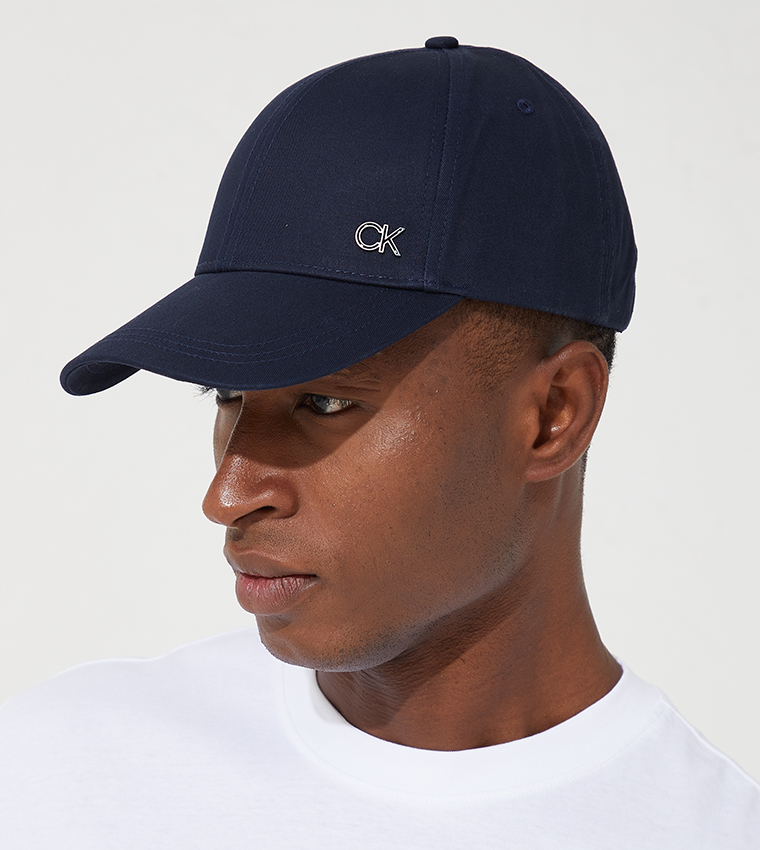 Buy Calvin Klein Cut Out Baseball Cap In Blue | 6thStreet Qatar