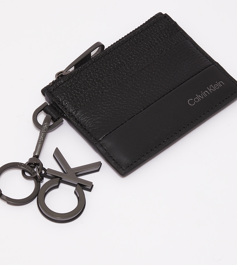 Calvin Klein tri-fold wallet-keychain Set - Farfetch