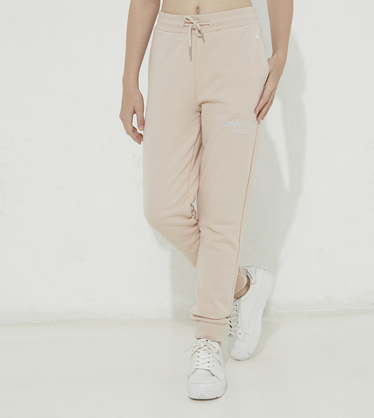 Pink calvin store klein sweatpants