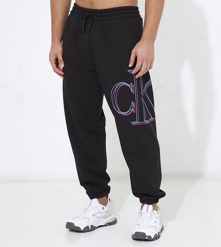 Calvin klein logo store jogger pants