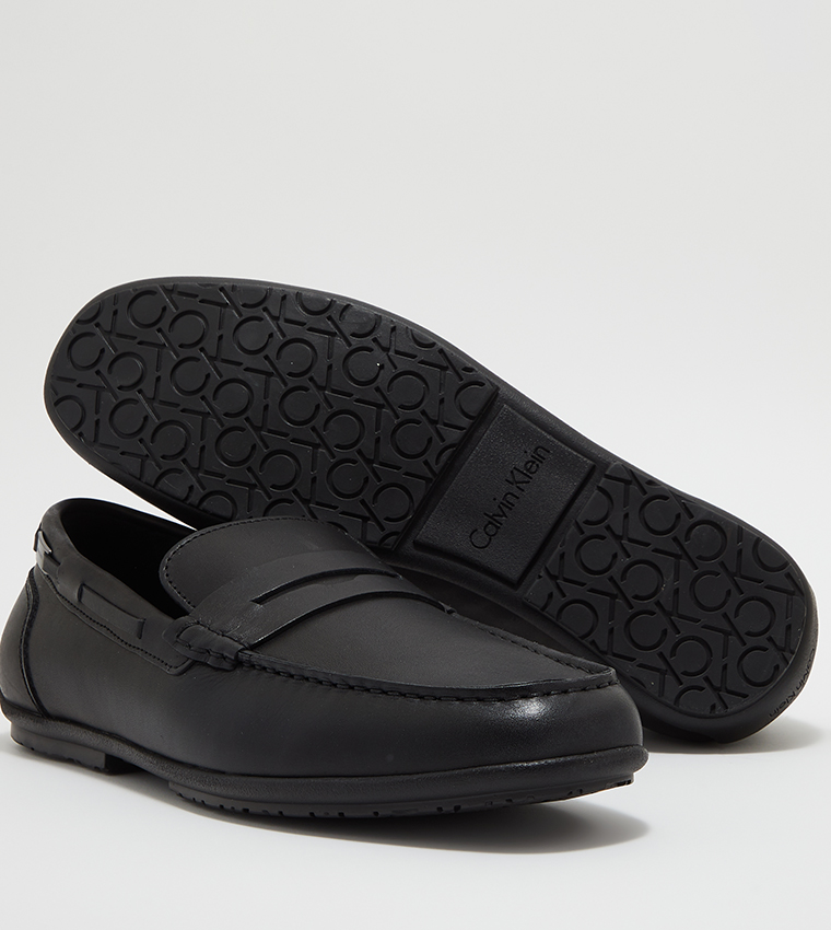 Calvin klein store loafers black