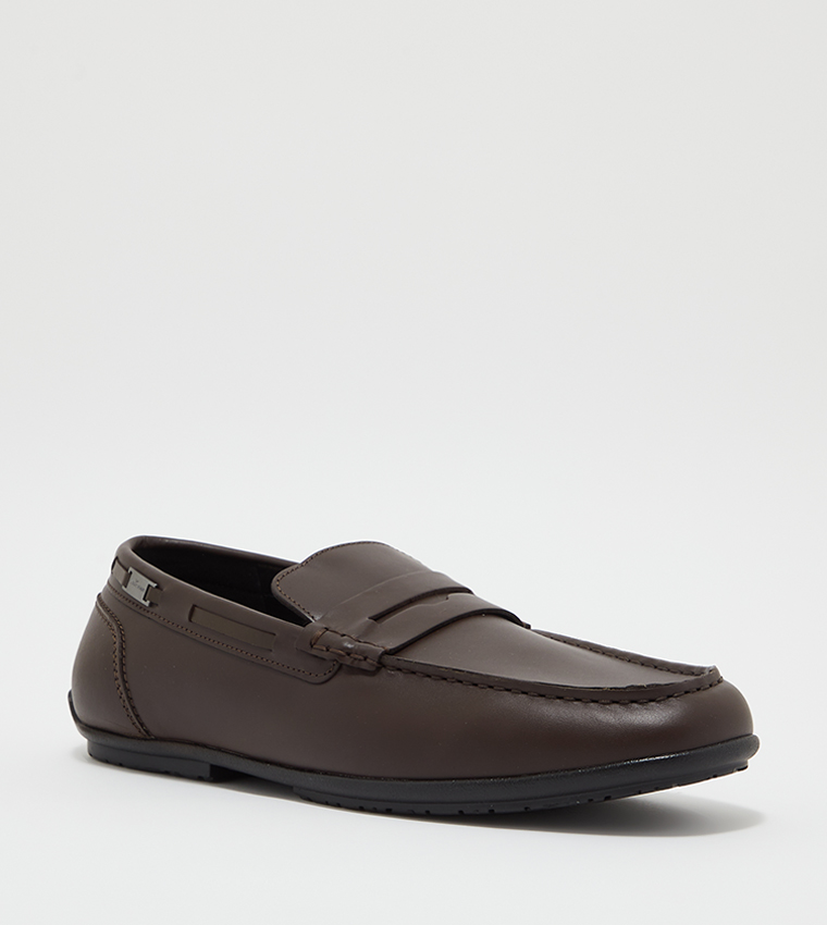 Calvin klein hot sale moccasins mens