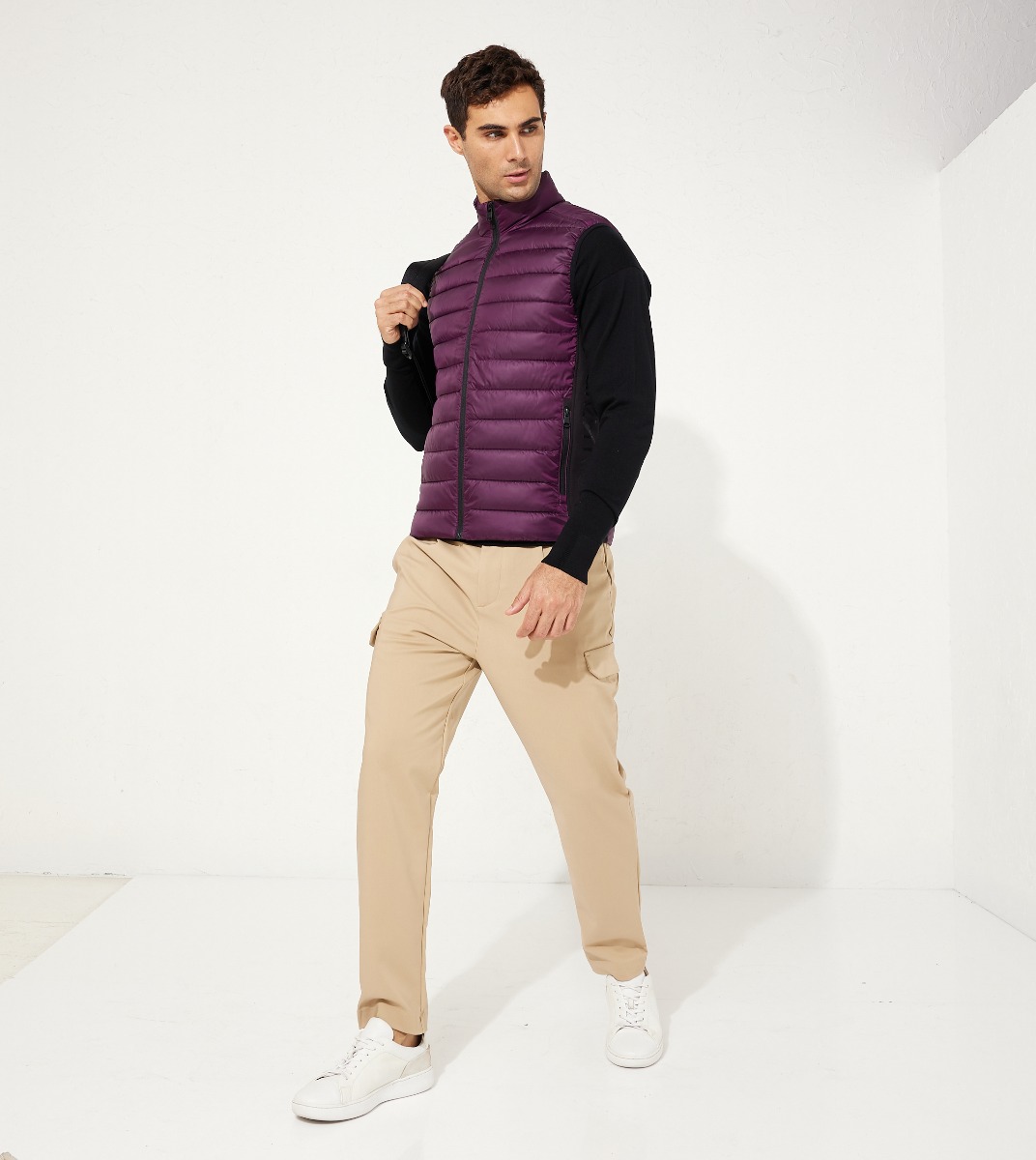 Burgundy Puffer Vest Outfit Burgundy Puffer Vest Mens