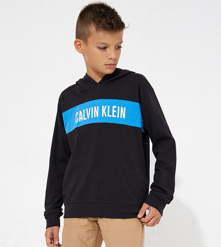 Calvin klein cheap pullover hoodie