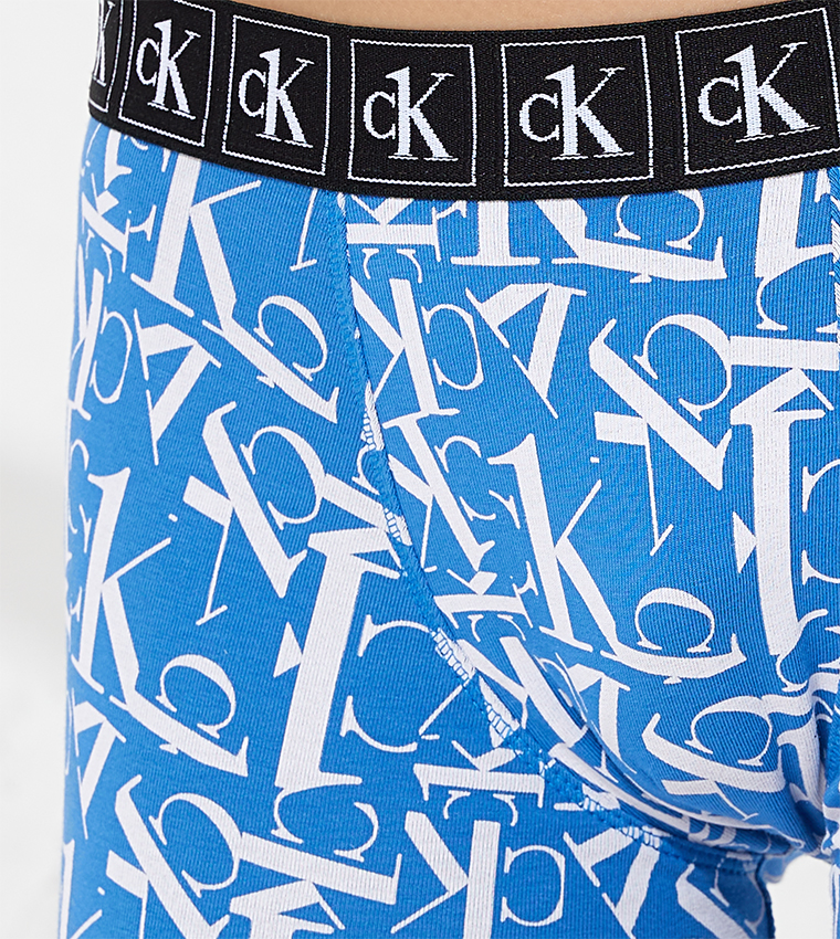 Pack of 2 Boy's Logo Waistband Trunks