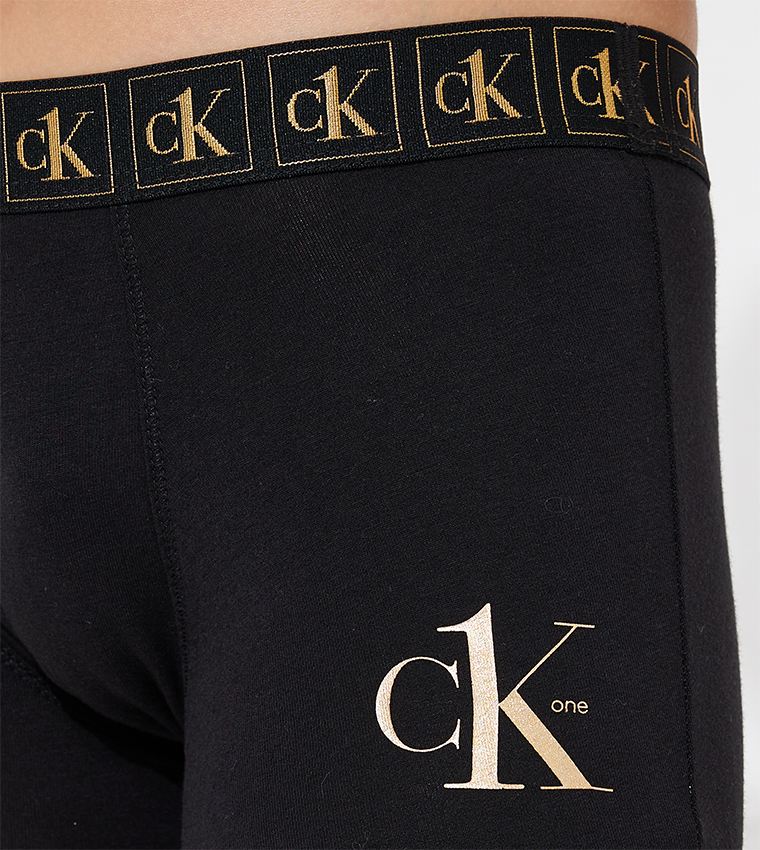 سروال داخلي ولادي بخصر مطاطي وطبعة - عبوة من قطعتين 