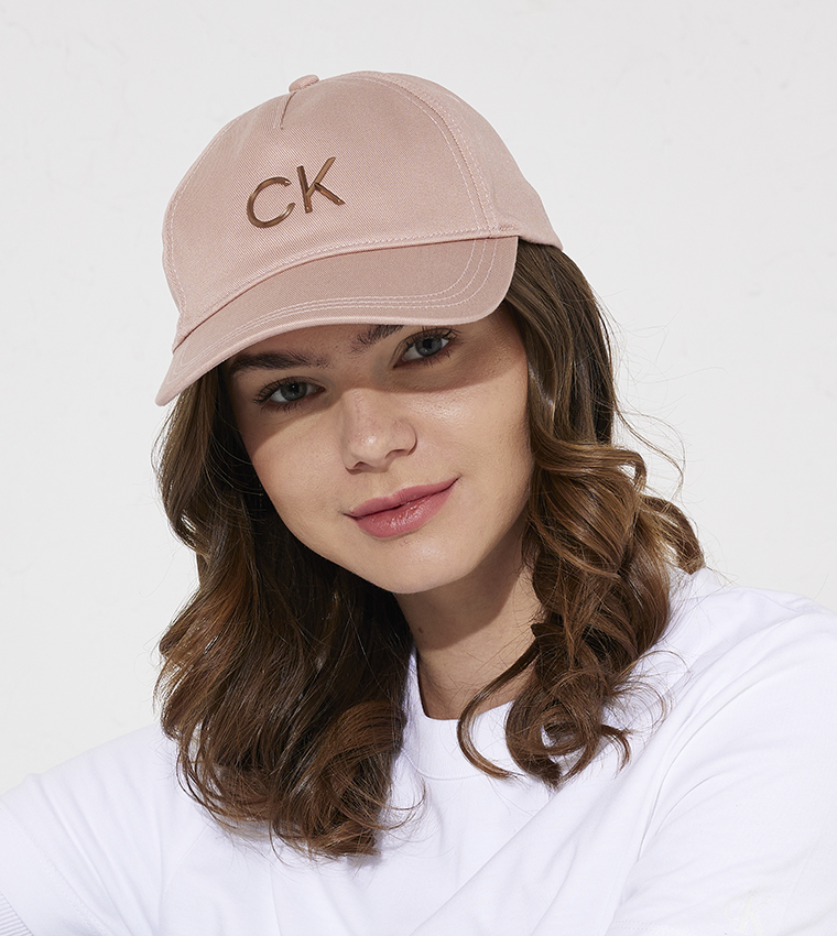 Buy Calvin Klein Monogram Logo Baseball Cap In Pink 6thStreet UAE