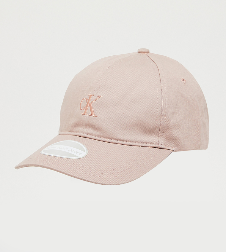 Buy Calvin Klein Logo Embroidered Cap In Pink 6thStreet Bahrain