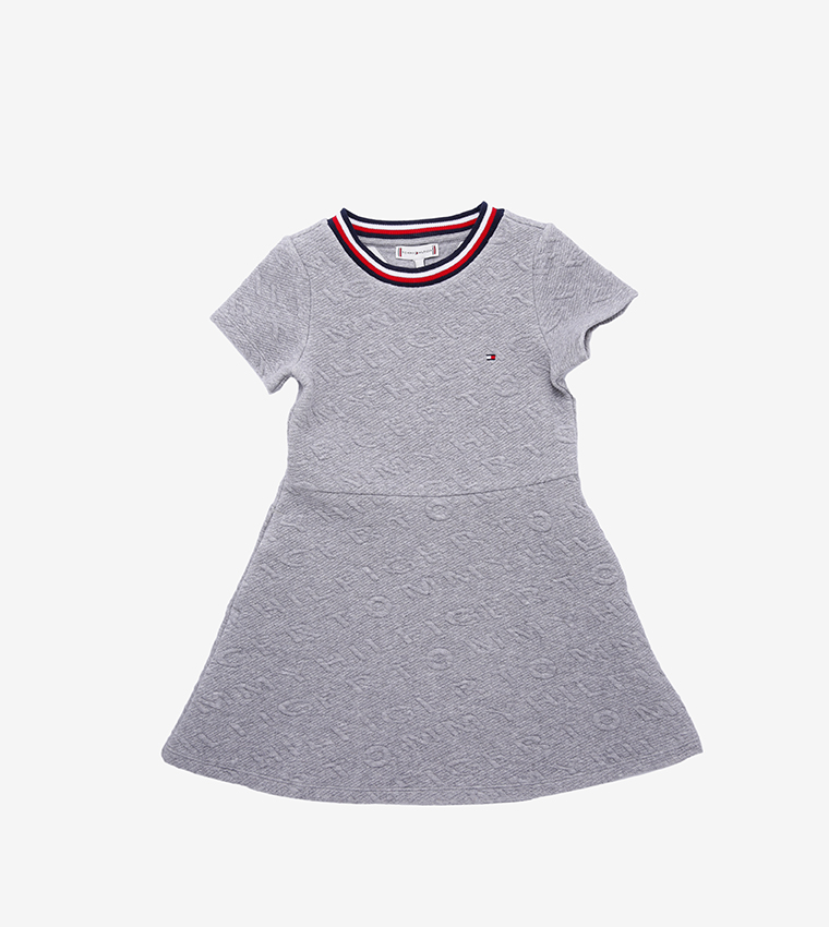 tommy hilfiger dress grey Tommy Hilfiger Women's Dress,Charcoal Heather,Small at Amazon Women's  Clothing store
