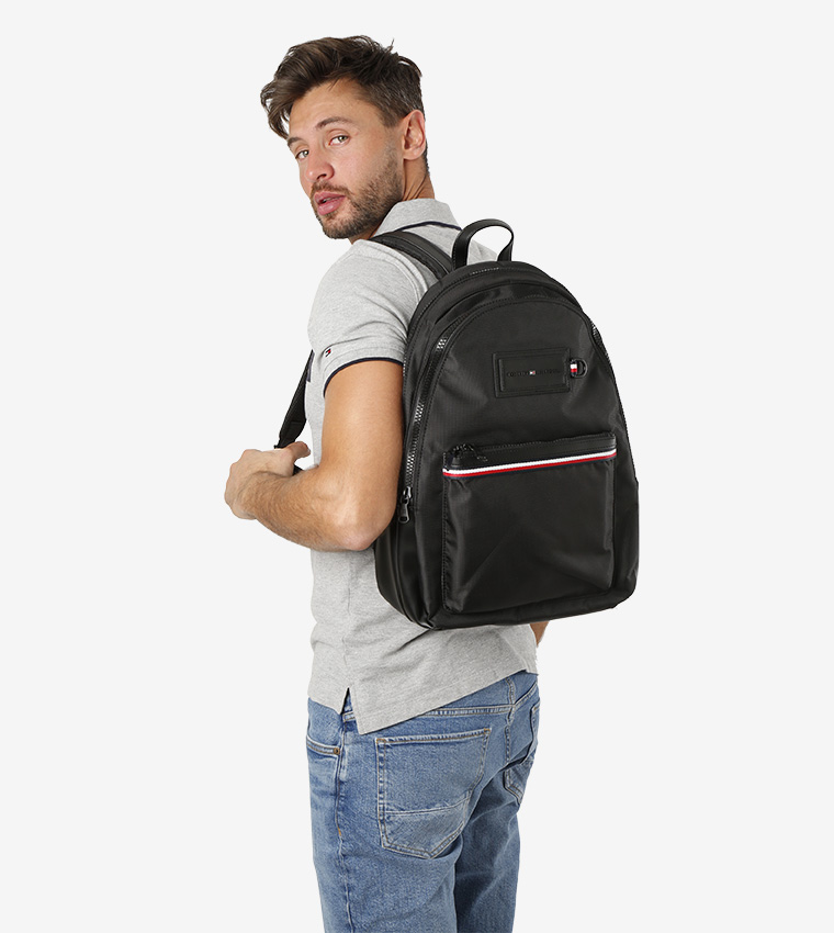 Tommy hilfiger all online black backpack