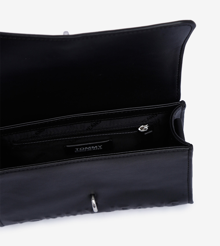 Leather Crossover bag Brown TL141352