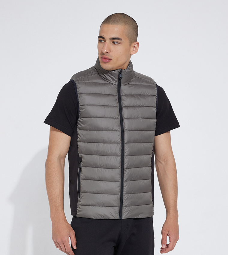 Calvin klein discount sleeveless puffer jacket