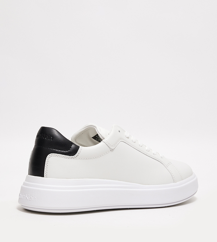 Round Toe Low Top Sneakers