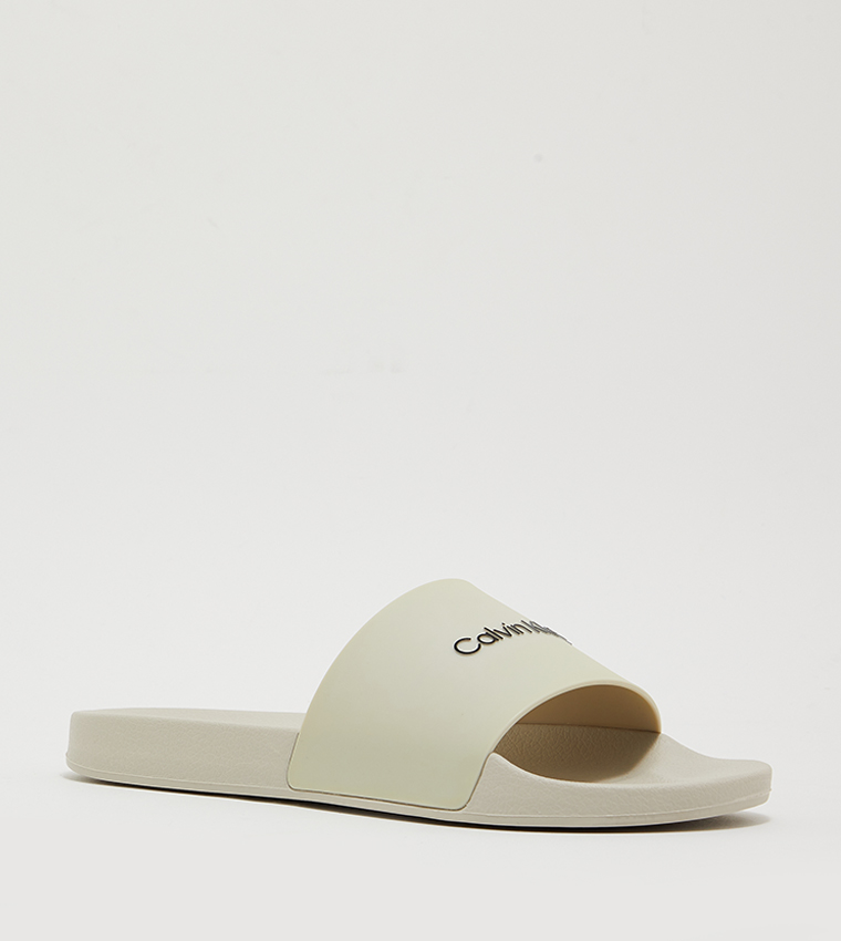 Calvin klein cheap womens linear slide