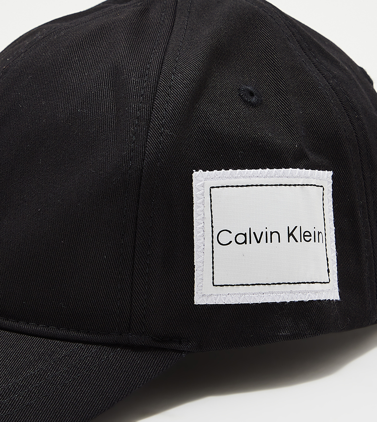 Buy Calvin Klein Logo Badge Baseball Cap In Black | 6thStreet Bahrain