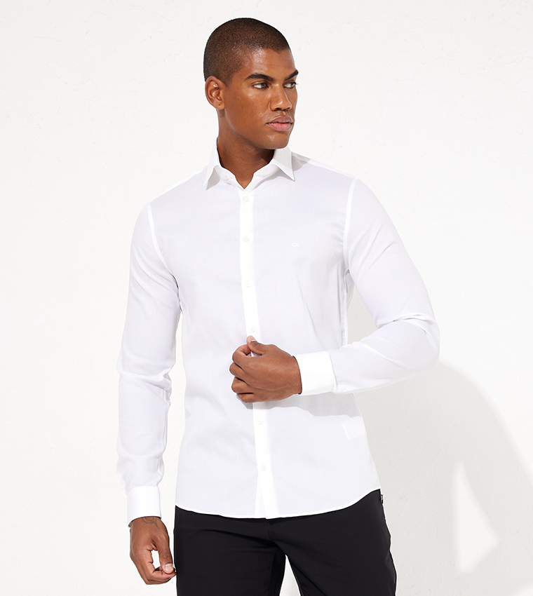 Calvin klein shirts store slim fit