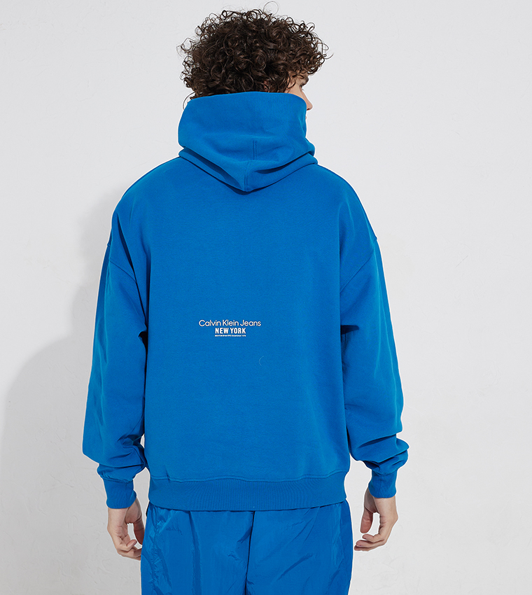 Calvin klein 2025 hoodie blue