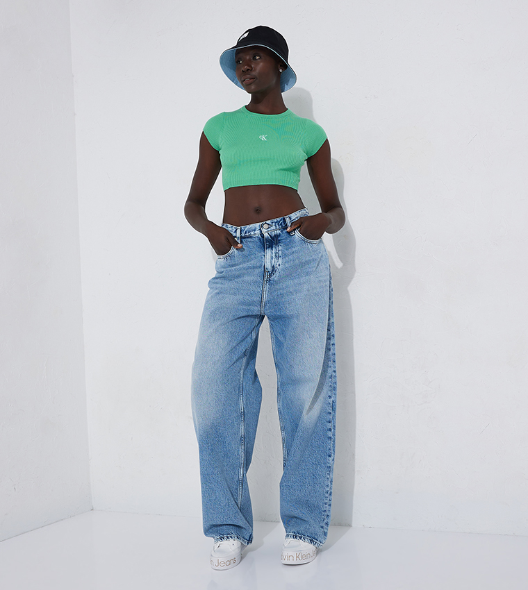 Calvin klein clearance jeans top