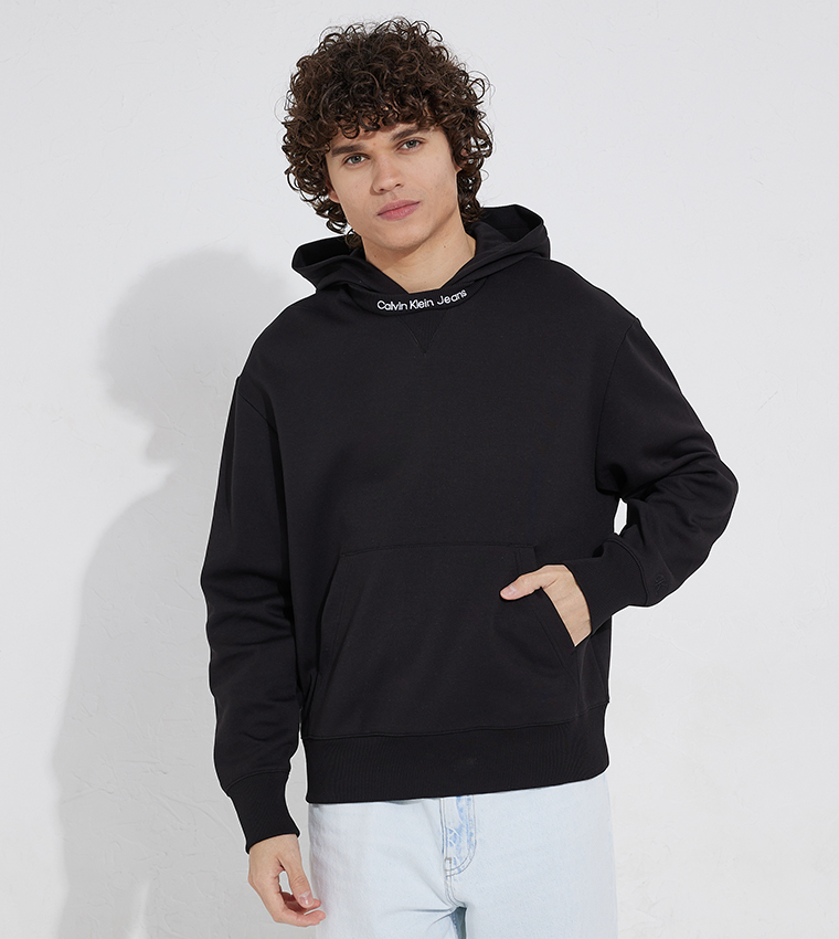 Oversized logo outlet hoodie