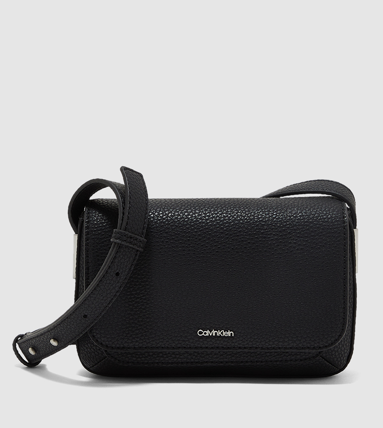 Buy Calvin Klein Textured Plus Crossbody Bag In | 6thStreet Kuwait