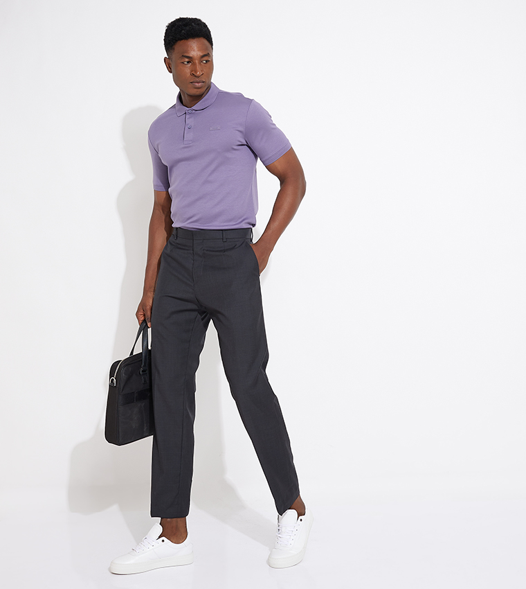 CALVIN KLEIN: pants for man - Black | Calvin Klein pants K10K112936 online  at GIGLIO.COM