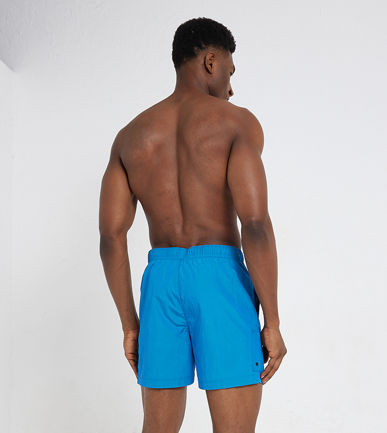 Calvin klein swim sales shorts blue