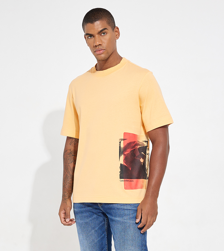 Calvin klein outlet shirt orange