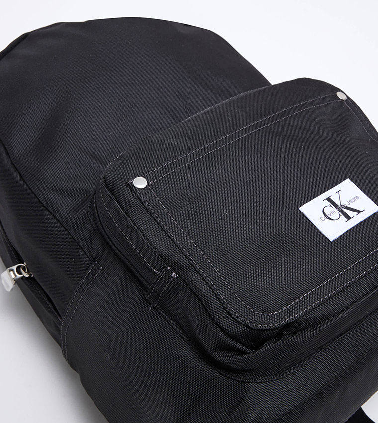 Logo Detail Zip Around Backpack