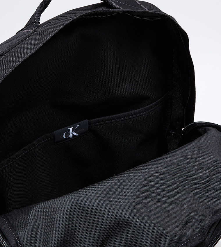 Logo Detail Zip Around Backpack