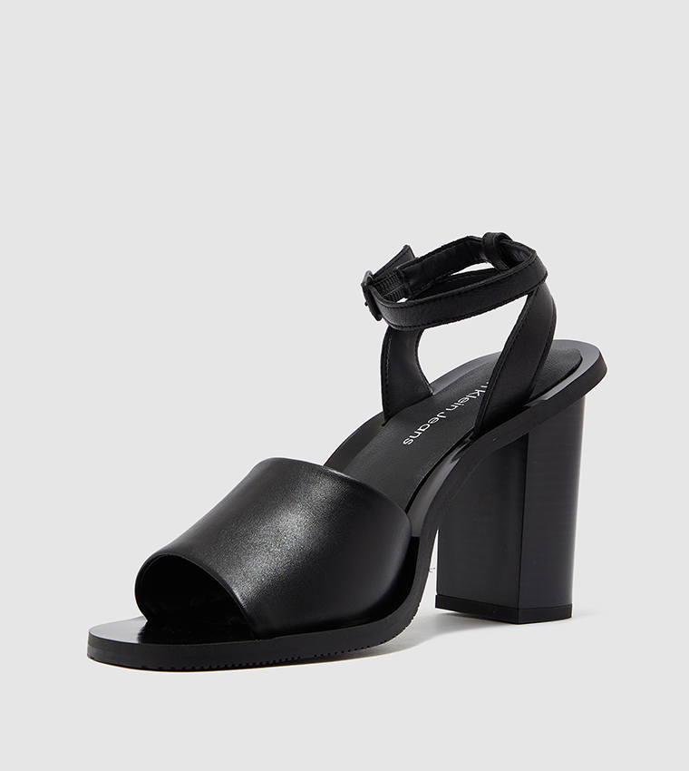 Calvin klein clearance block heel