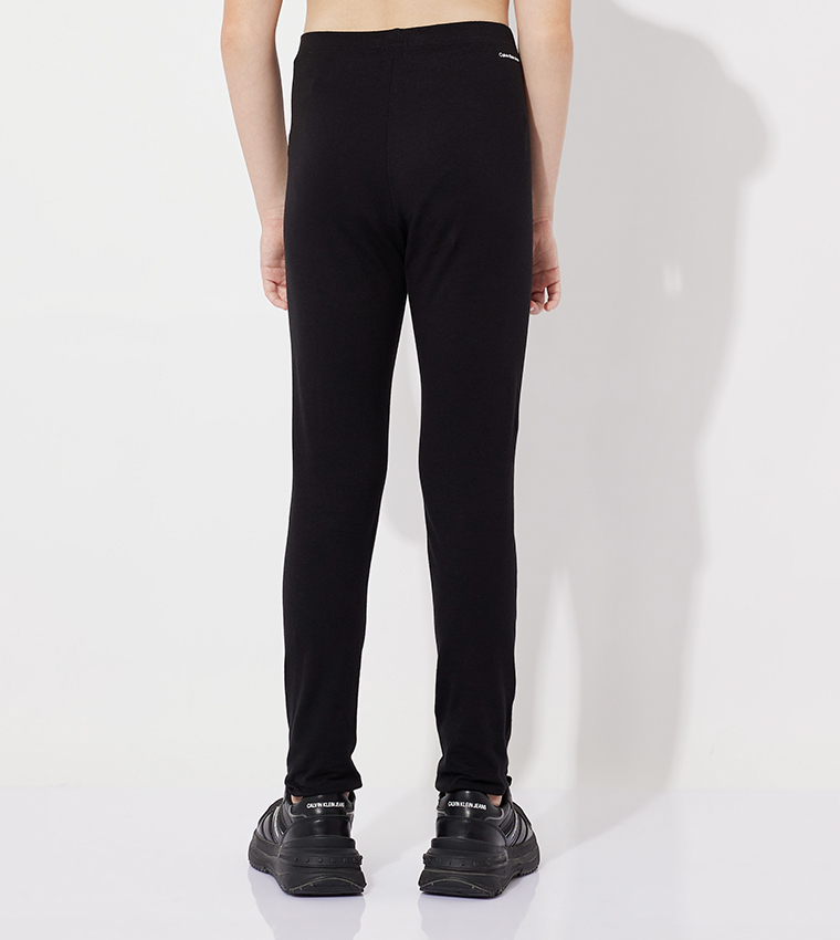 Logo Printed High Waist Leggings