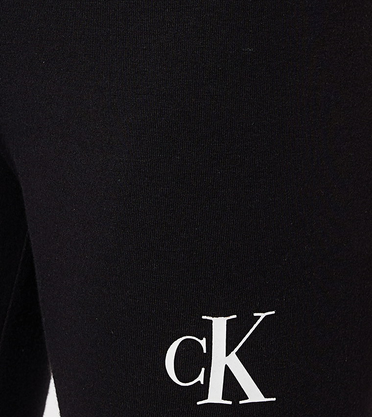 Logo Printed High Waist Leggings