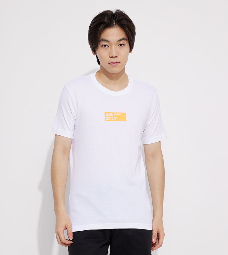 Logo Printed Crew Neck T-Shirt