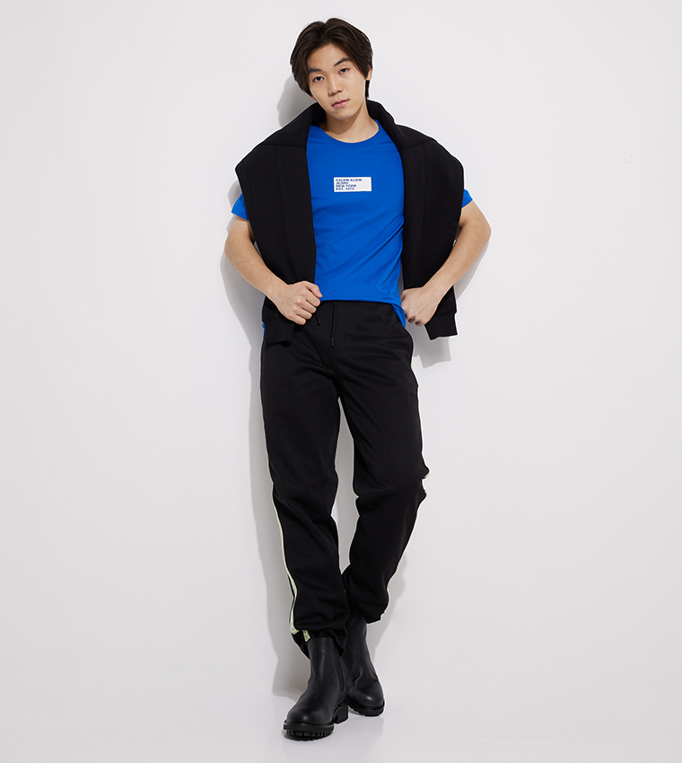 Logo Printed Crew Neck T-Shirt