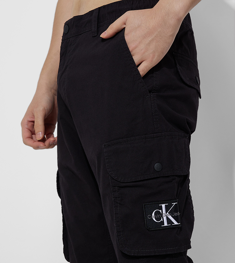 Logo badge cargo pants Pants