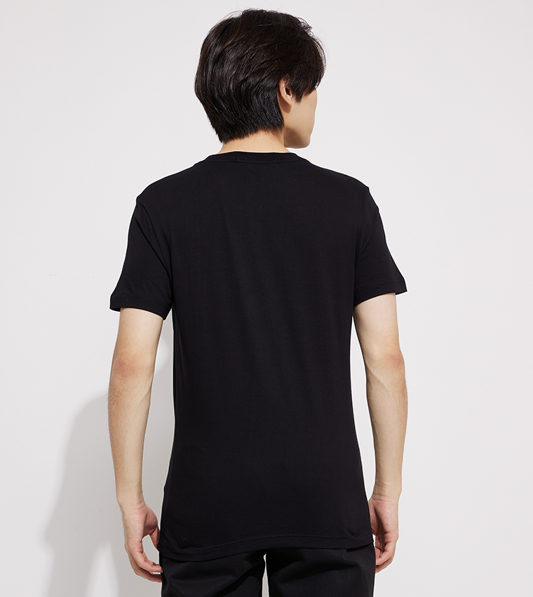 Logo Printed Crew Neck T-Shirt