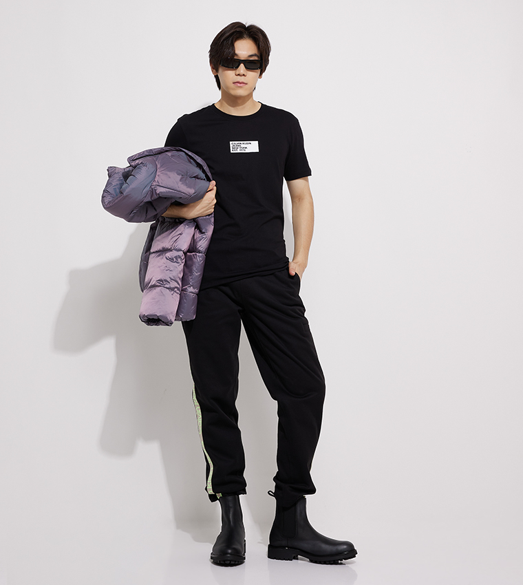 Logo Printed Crew Neck T-Shirt