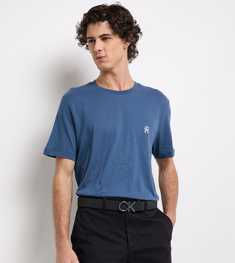 Monogram Metal Reversible Belt