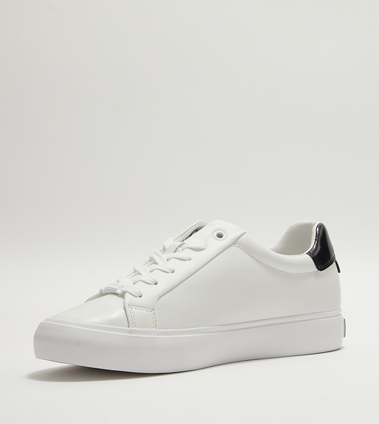 Logo Detail Lace-Up Sneakers